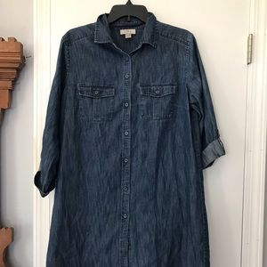 Denim dress